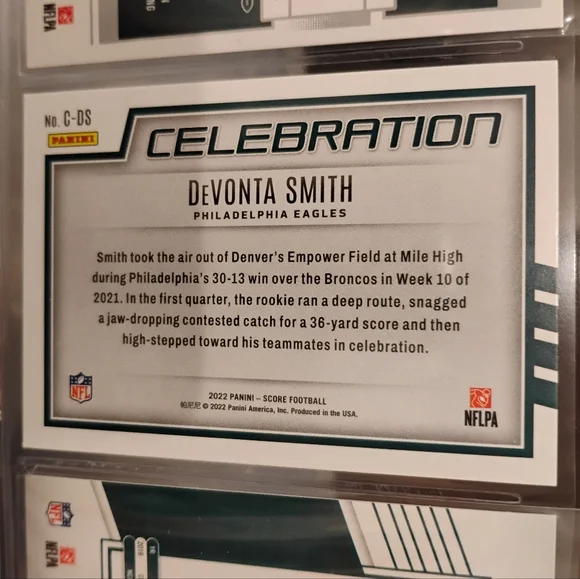 Philadelphia Eagles Assorted 9 Mint Cards - Picture 16 of 16